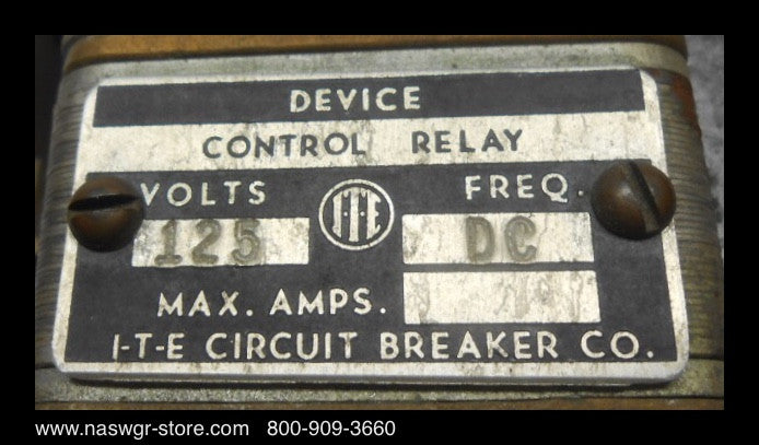 ITE Type R-14 Control Relay