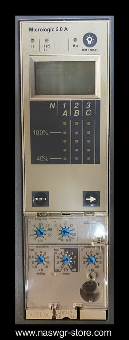 Square D MasterPact NW20H Circuit Breaker ~ 2000 Amp