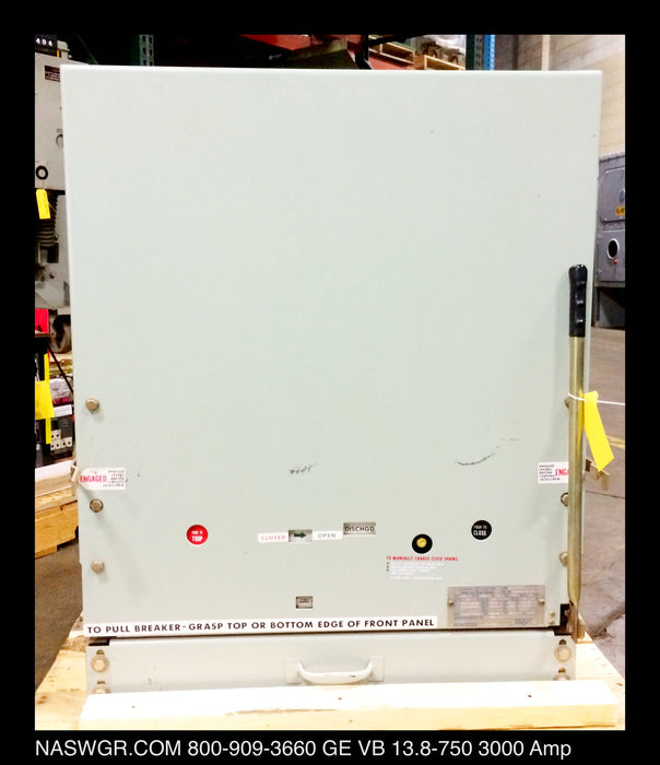 VB 13.8-750-3 ~ GE VB 13.8-750-3 Circuit Breaker 3000 Amp ~ ML-17