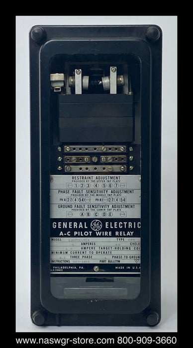 GE 12CPD11D1A AC Pilot Wire Relay - 5 Amp - Unused Surplus