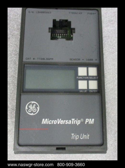 TT20LSGPM ~ GE MicroversaTrip TT20LSG PLUS Programmer