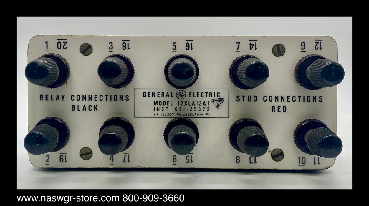 12XLA12A1 ~ GE Test Plug