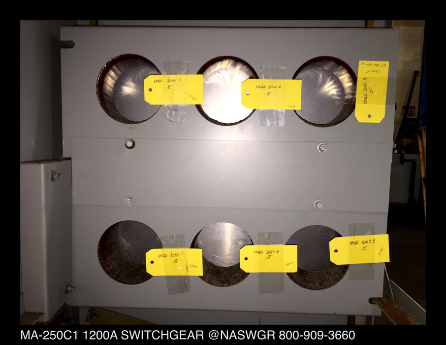 MA-250C1 Switchgear ~ Allis Chalmers MA-250C1 1200 Amp Switchgear