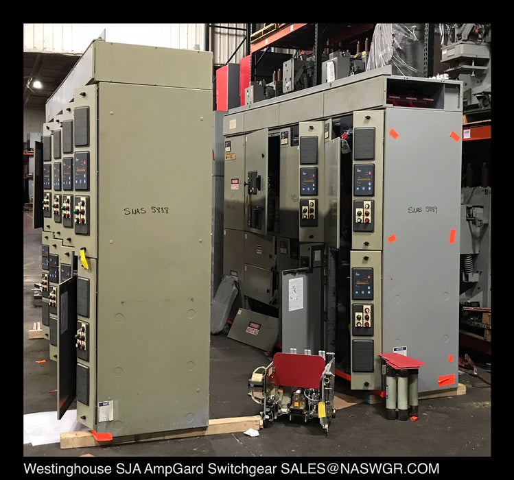 Westinghouse Ampgard 5kV SJA Switchgear , SJA50VW430 , Ampgard SJA