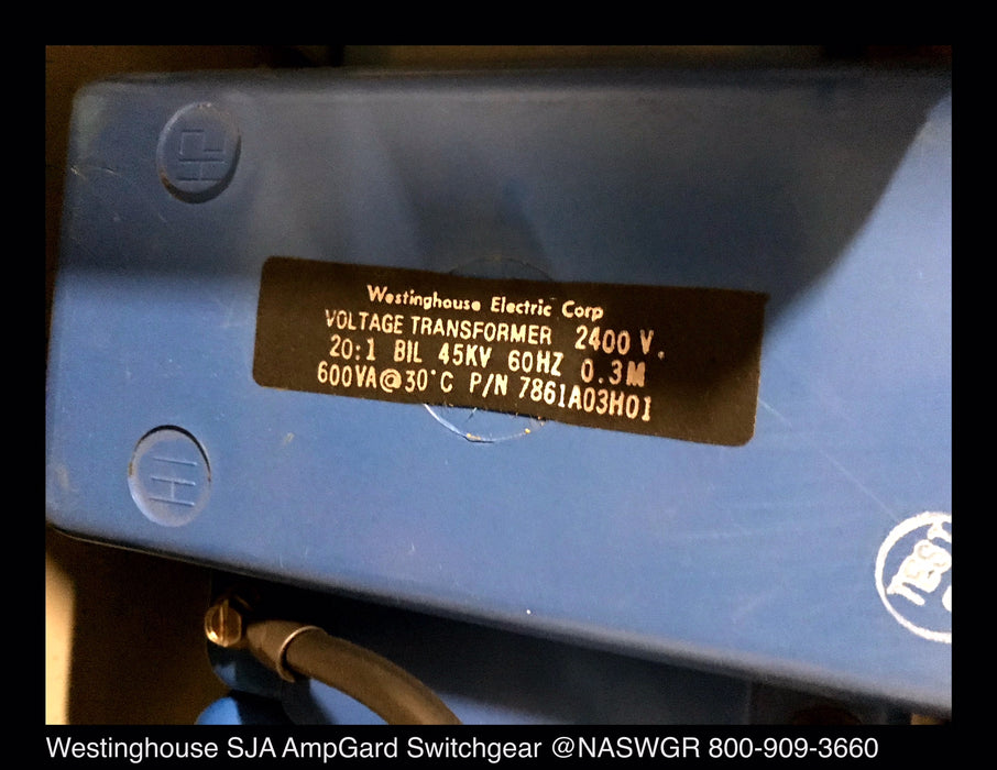 Westinghouse Ampgard 5kV SJA Switchgear , SJA50VW430 , Ampgard SJA