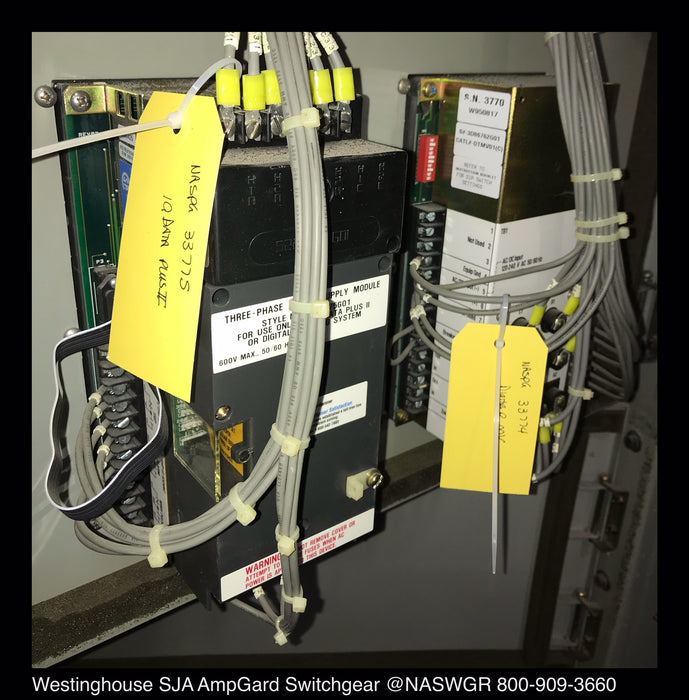 Westinghouse Ampgard 5kV SJA Switchgear , SJA50VW430 , Ampgard SJA