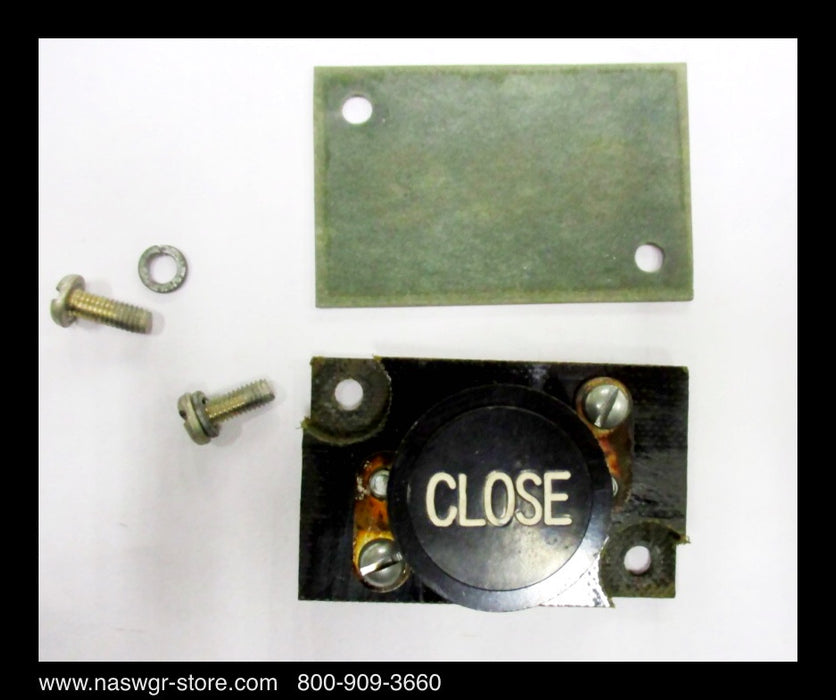 192A9717G2 ~ GE 192A9717G2 Closing Push Button Assembly for AKR-4A-30