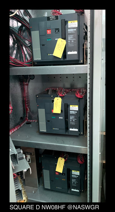 Square D MasterPact NW08HF Circuit Breaker - 800 amp