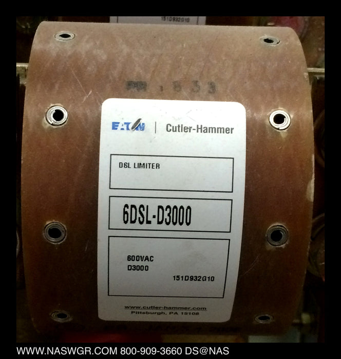Cutler-Hammer DSL-416 Circuit Breaker, E/O D/O 1600A DSL