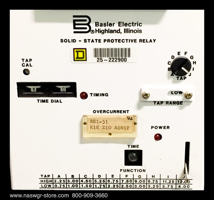 K1E Z10 A0N1F ~ Basler K1E Z10 A0N1F Relay