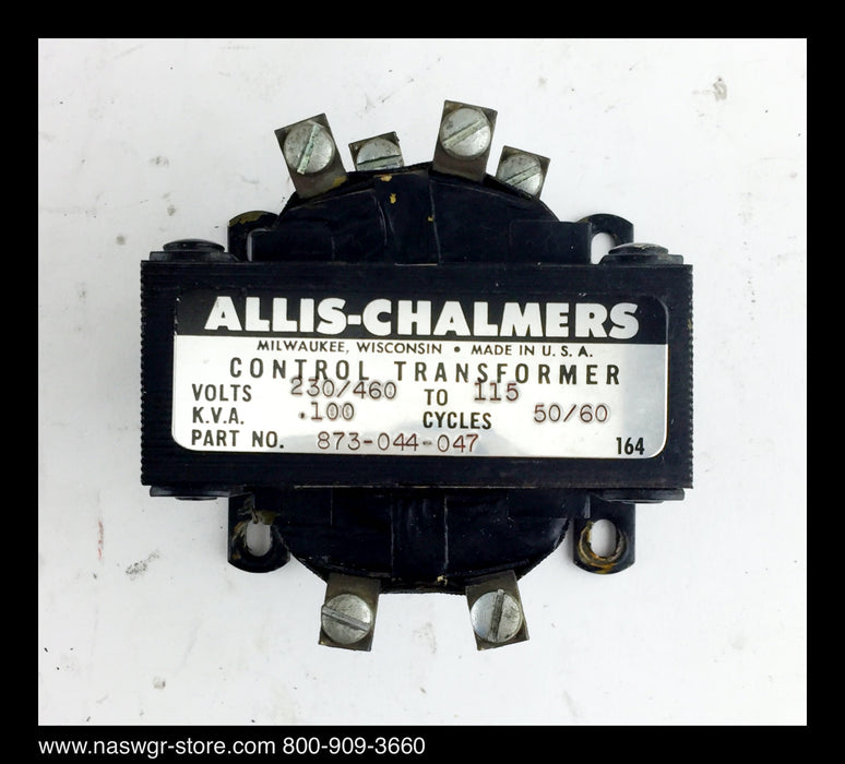 873-044-047 ~ Allis Chalmers 873-044-047 Control Transformer