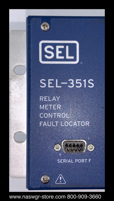 Schweitzer Engineering Laboratories  SEL-351S Relay / Meter / Control / Fault Locator
