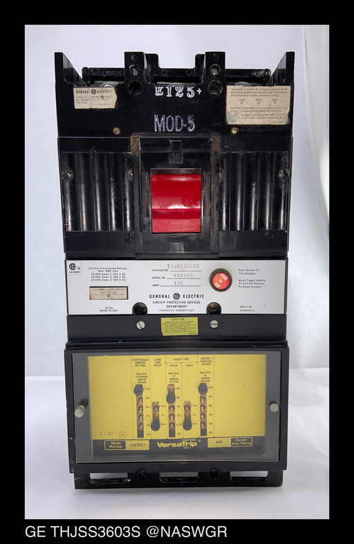 GE THJSS3602S Molded Case Circuit Breaker ~ 200 Amp