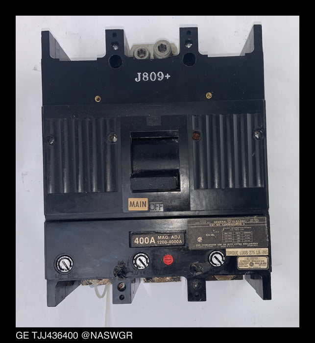 GE TJJ436400 Circuit Breaker , 400 Amp