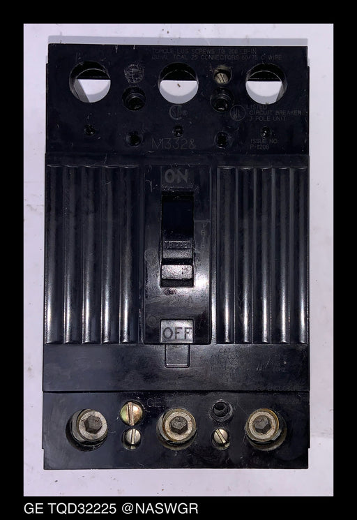 GE TQD32225 Molded Case Circuit Breaker ~ 225 Amp