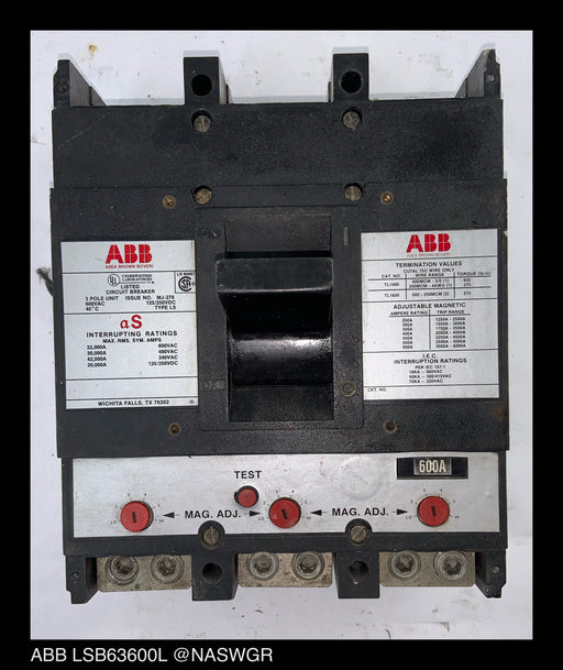 ABB LS 600 Circuit Breaker