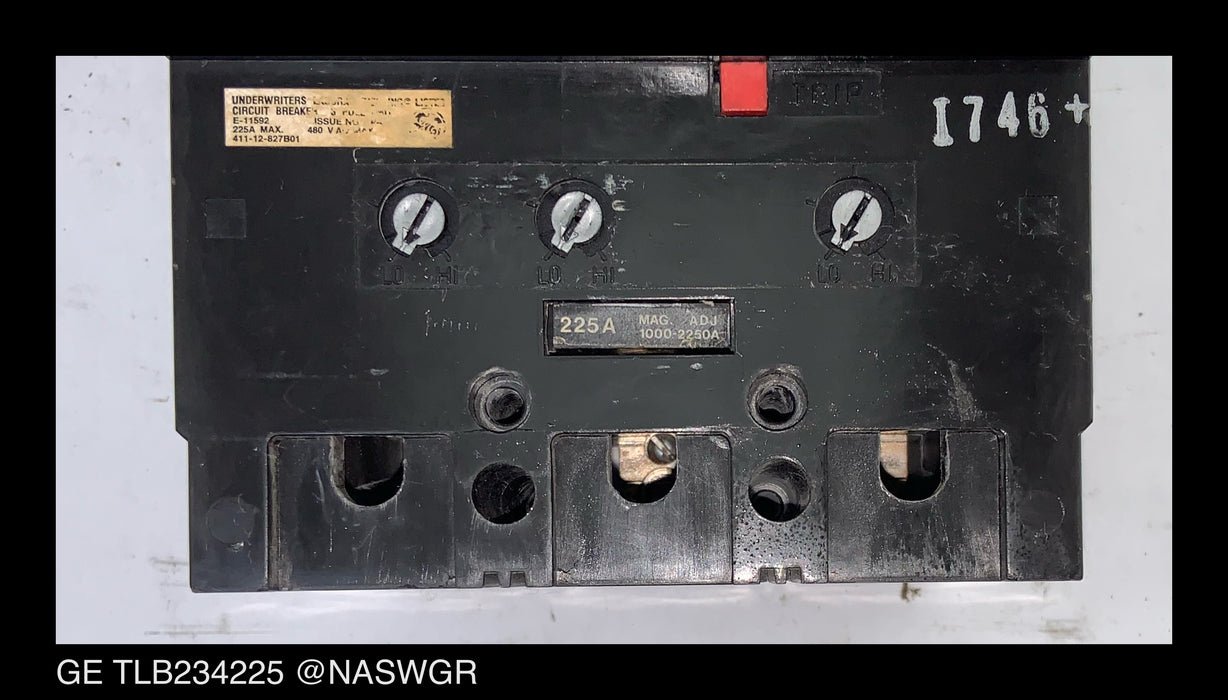 GE TLB234225 Circuit Breaker