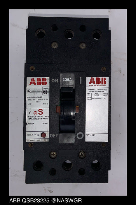 ABB QSB23225 Motor Circuit Protector