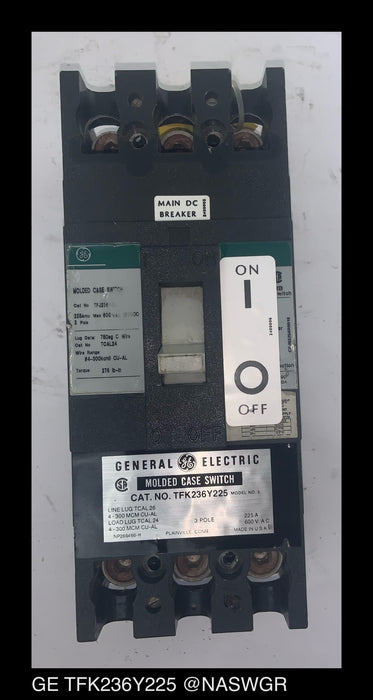GE TFK236Y225 Circuit Breaker