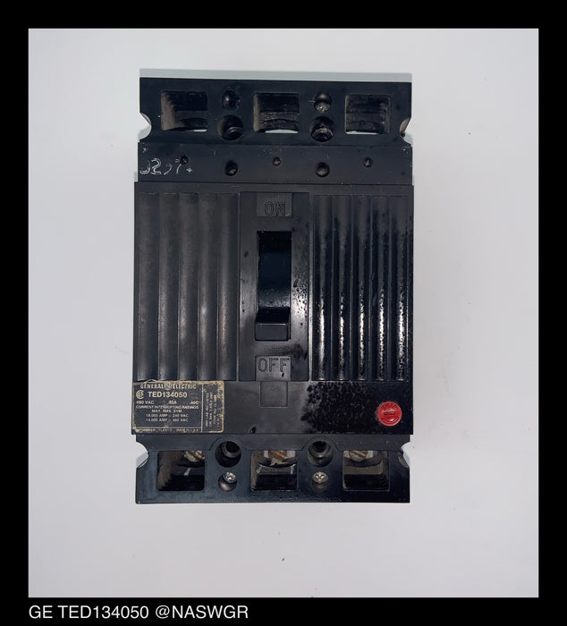 GE TED134050 Circuit Breaker ~ 50 Amp