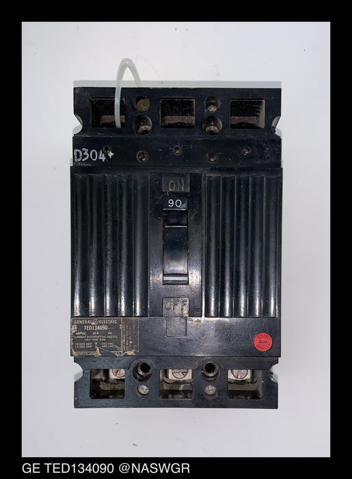 GE TED134090 Circuit Breaker ~ 90 Amp