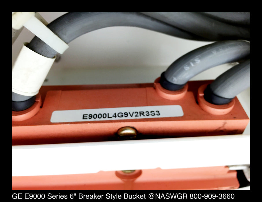 GE E9000 Series Size 1 6" Breaker Style Bucket