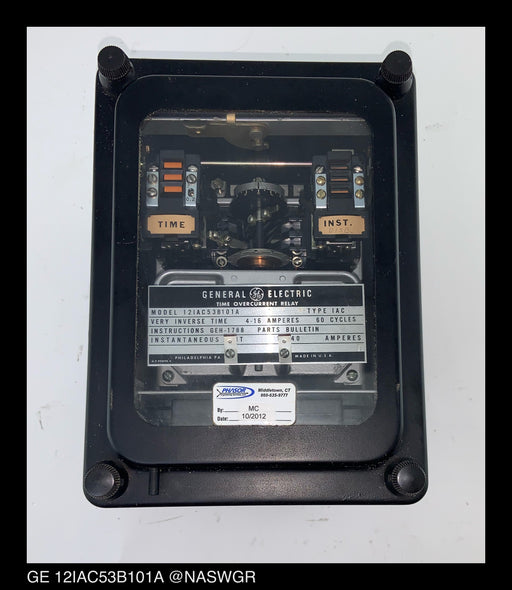 General Electric 12IAC53B101A Time Overcurrent Relay
