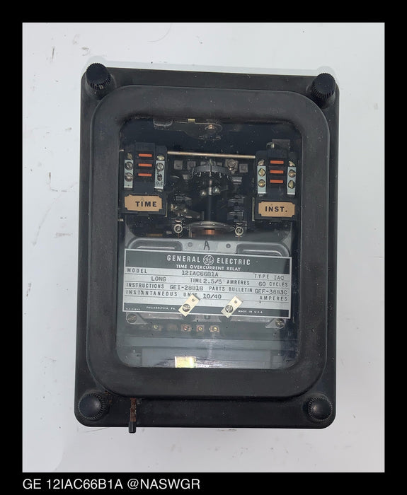 GE 12IAC66B1A Time Overcurrent Relay