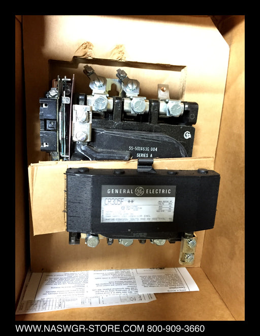 CR305F004 ~ General Electric CR305F004 Magnetic Contactor Non-Reversing Size 4 Unused Surplus