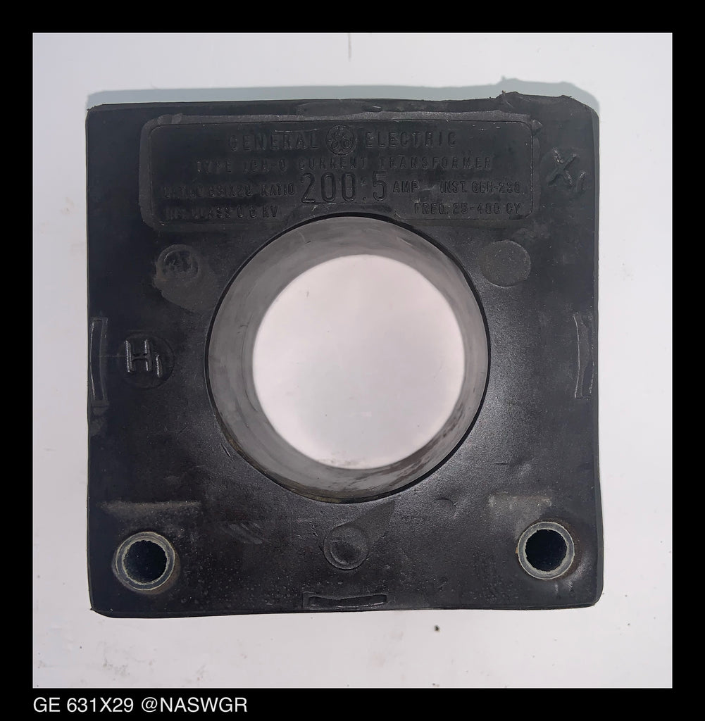 General Electric 631X29 Current Transformer
