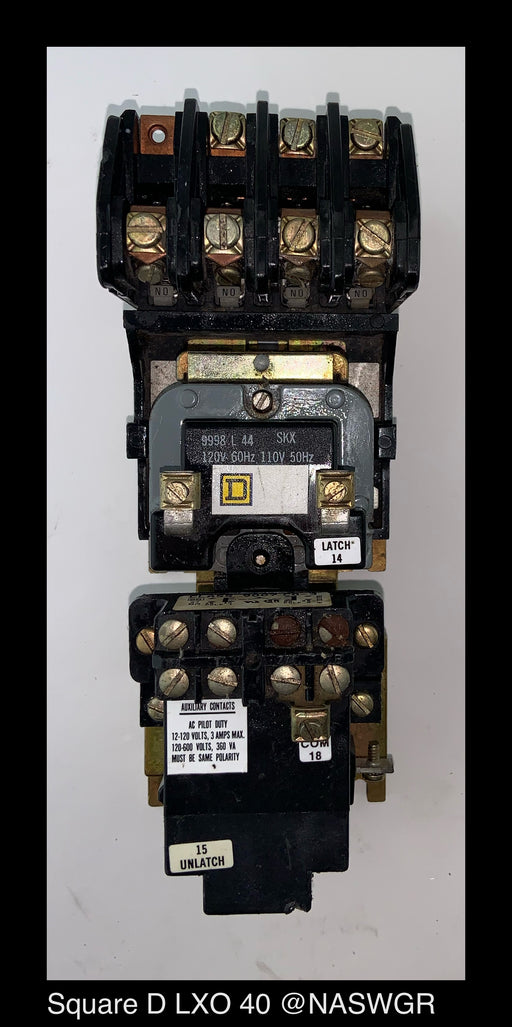 Square D LXO 40 Lighting Contactor