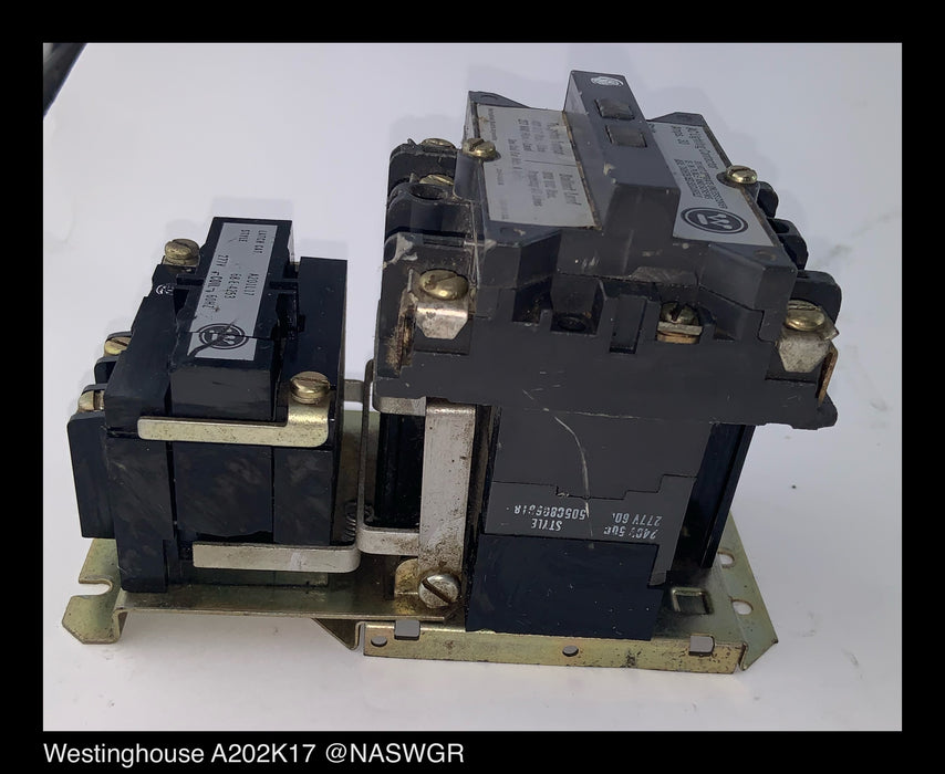 Westinghouse A202K17 AC Lighting Contactor