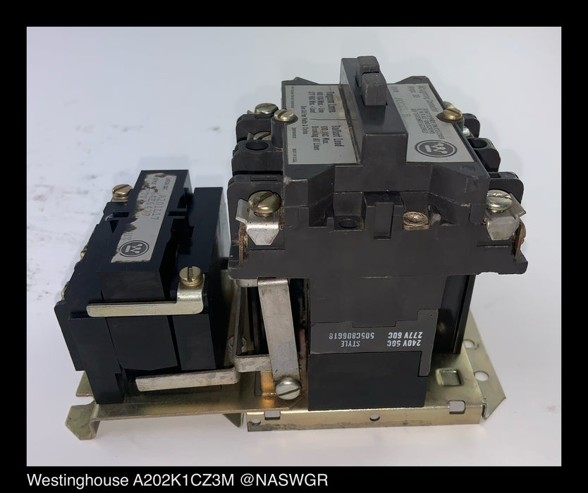 Westinghouse A202K1CZ3M AC Lighting Contactor