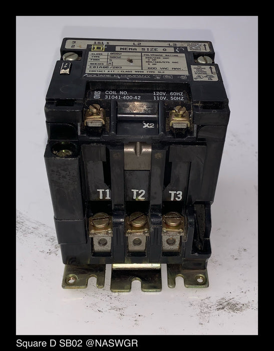 Square D SB02 Starter