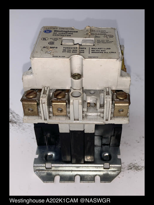 A202K1CAM Westinghouse  AC Lighting Contactor