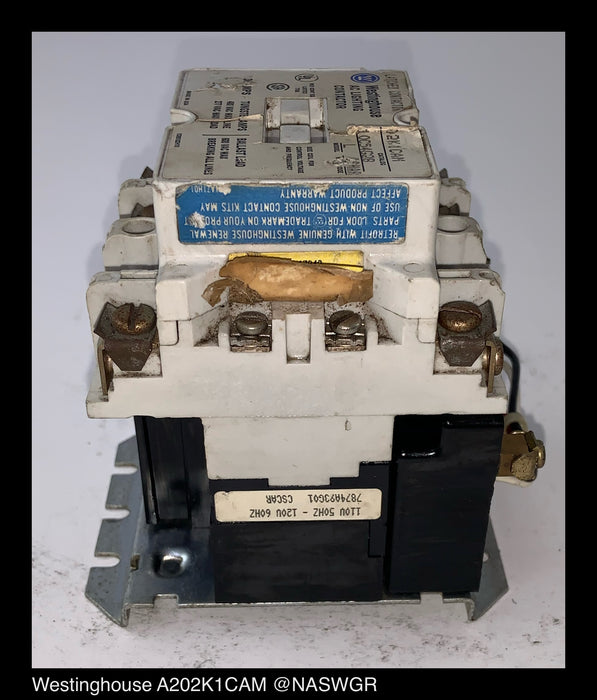 A202K1CAM Westinghouse  AC Lighting Contactor