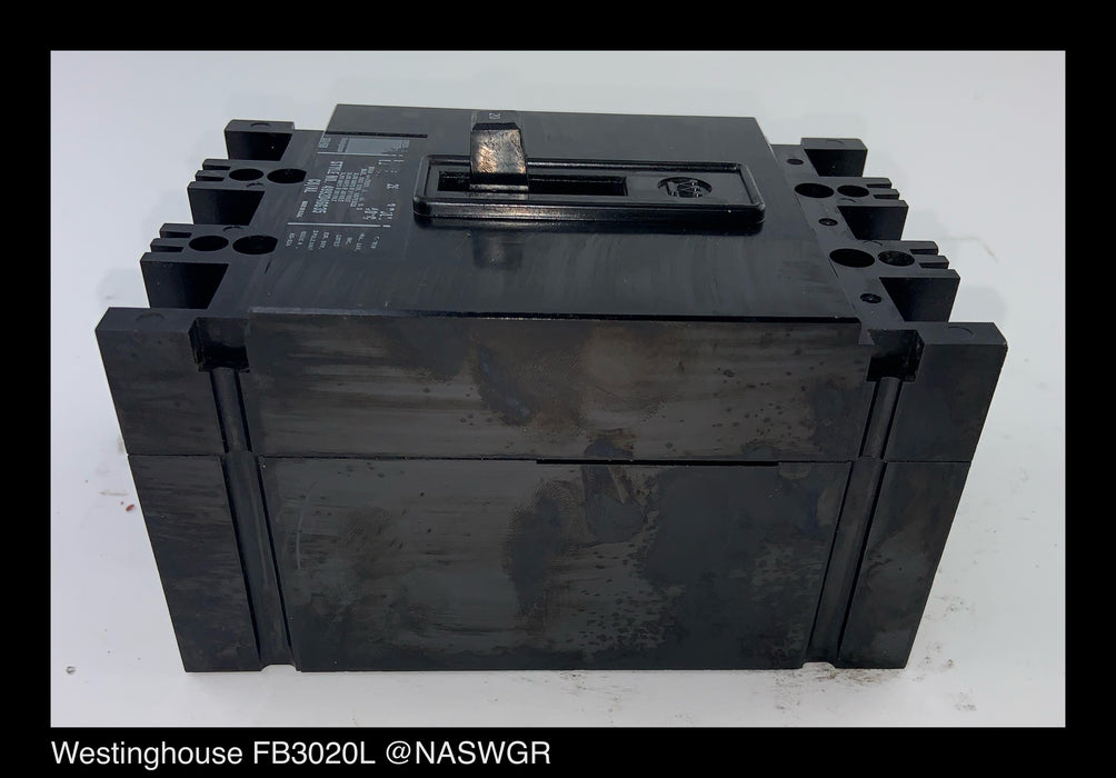 Westinghouse FB3020L Molded Case Circuit Breaker ~ 20 Amp