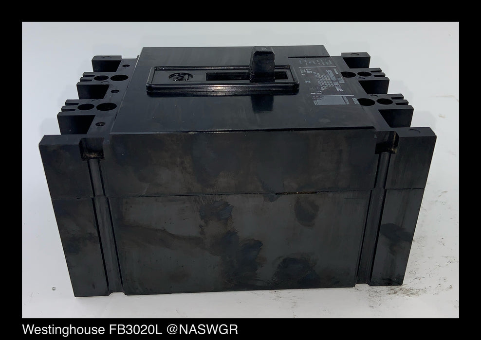 Westinghouse FB3020L Molded Case Circuit Breaker ~ 20 Amp