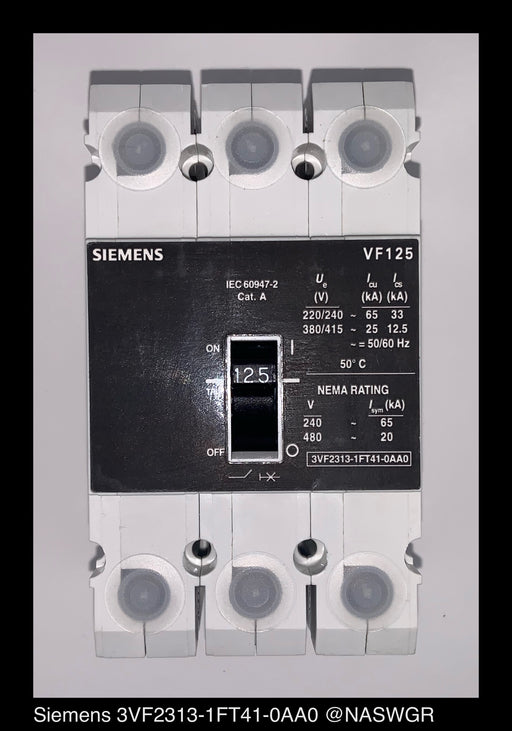 Siemens 3VF2313-1FT41-0AA0 Molded Case Circuit Breaker