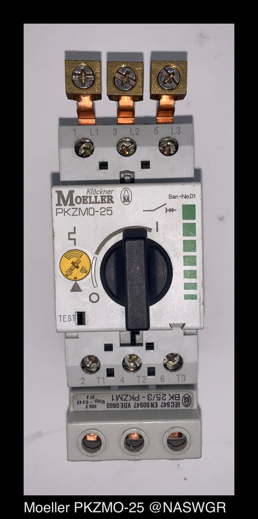 Moeller PKZMO-25 Molded Case Circuit Breaker