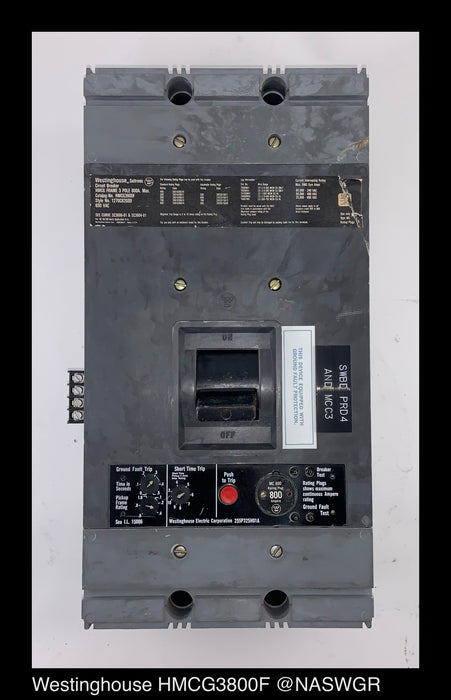 Westinghouse HMCG3800F Circuit Breaker