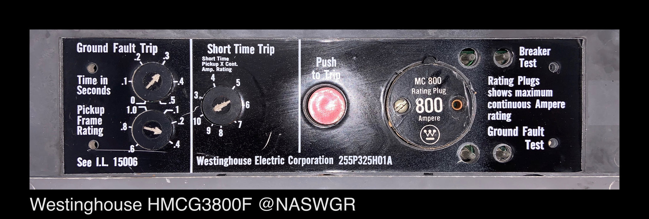 Westinghouse HMCG3800F Circuit Breaker