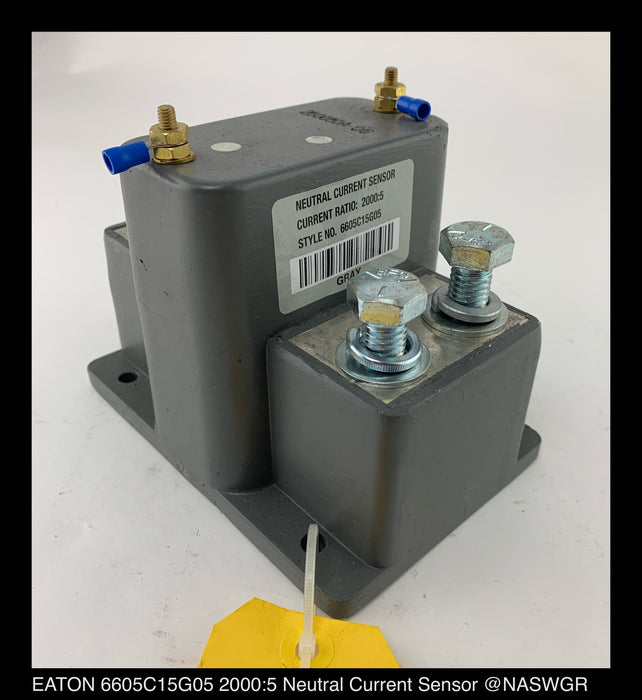 Eaton 6605C15G05 Neutral Current Sensor - 2000:5 Amp