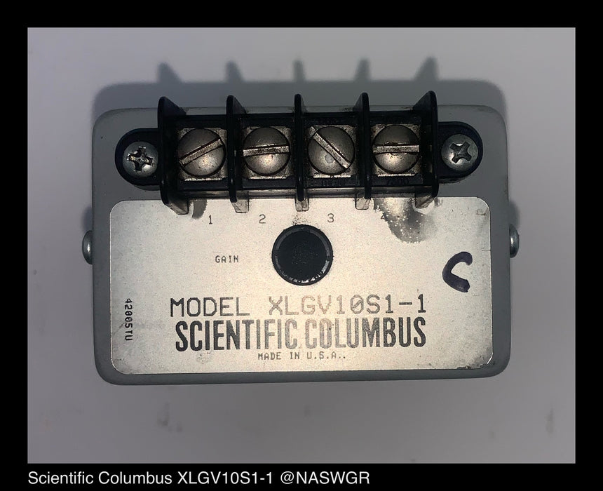 Scientific Columbus XLGV10S1-1 Volatge Transducer