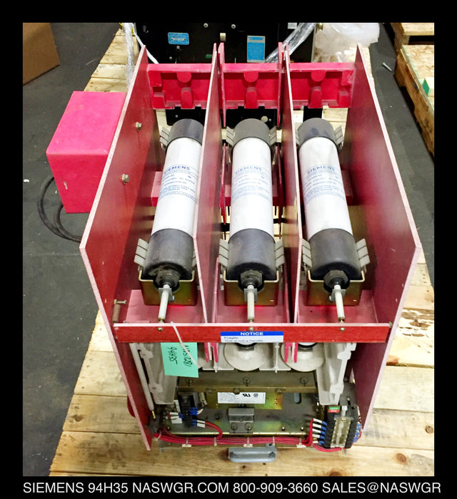 94H35 ~ Siemens 94H3532092A3T Vacuum Contactor 360A 5kV ~ 78-154-525-517