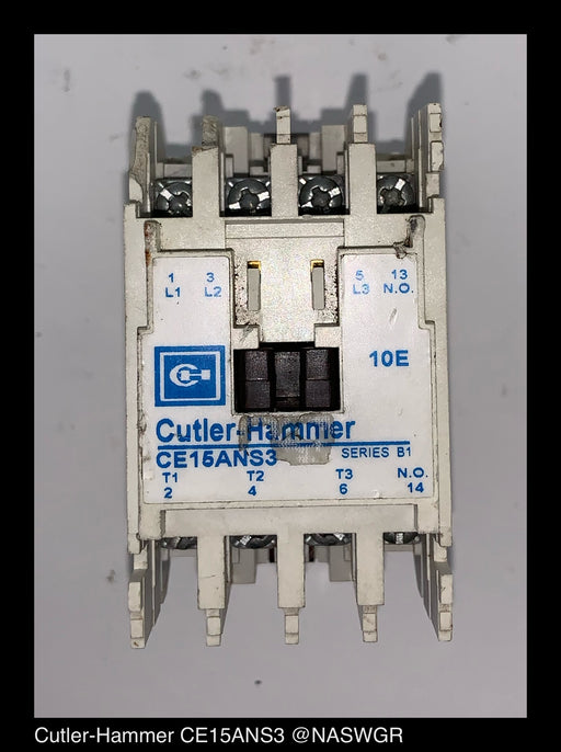 Cutler-Hammer CE15ANS3 Contactor