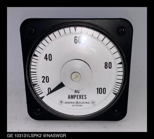 General Electric 103131LSPK2 AC Ammeter