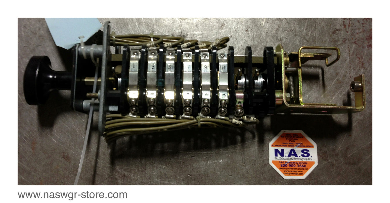 12HEA61B256X2 , GE 12HEA61B256X2 Auxiliary Relay , 48 Volts , Cycles DC , *No Coil* , PN: 12HEA61B256X2