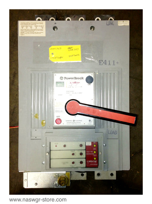 TPVVF7625FC ~ GE TPVVF7625FC Circuit Breaker PowerBreak 2500 amp ~ TP9VT30DGA3