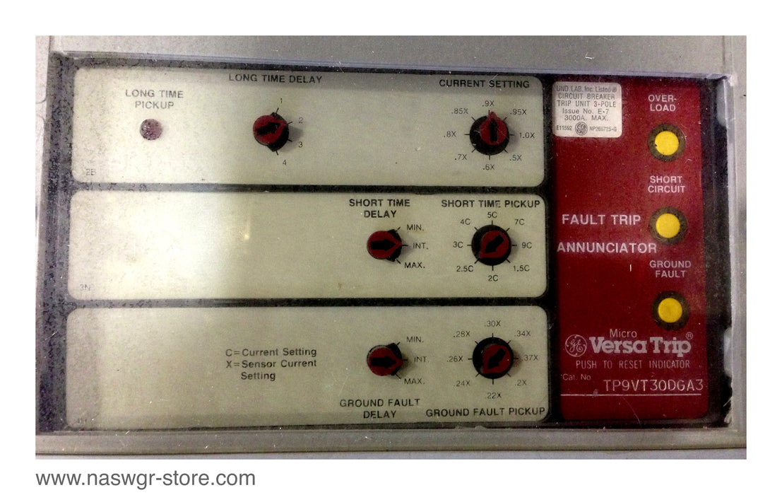 TPVVF7625FC ~ GE TPVVF7625FC Circuit Breaker PowerBreak 2500 amp ~ TP9VT30DGA3